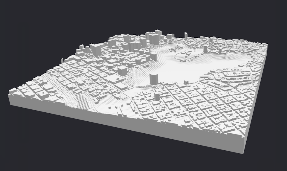 example 3d map rendering